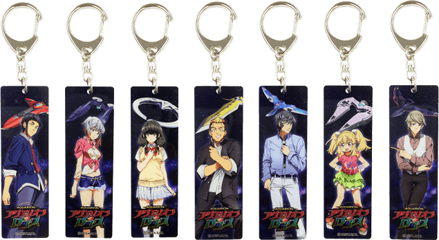 スティックアクリルキーホルダー　第一弾（全7種）