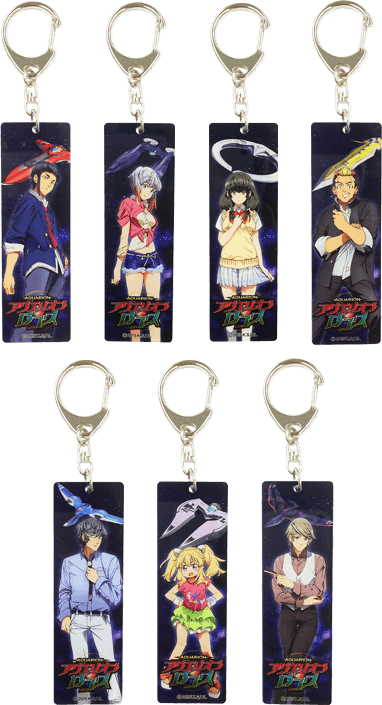 スティックアクリルキーホルダー　第一弾（全7種）